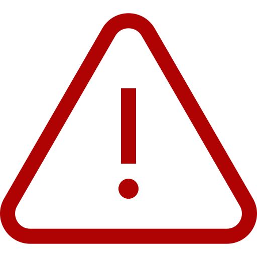 Warning light icon
